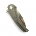 Нож Viper Flipper Stonewashed D2 Steel Tumbled Titanium Handle Medford складной MF/VIPER Tb-Tb